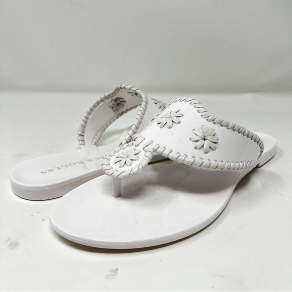 Jack Rogers Shoes - Jack Rogers White Floral Sandals